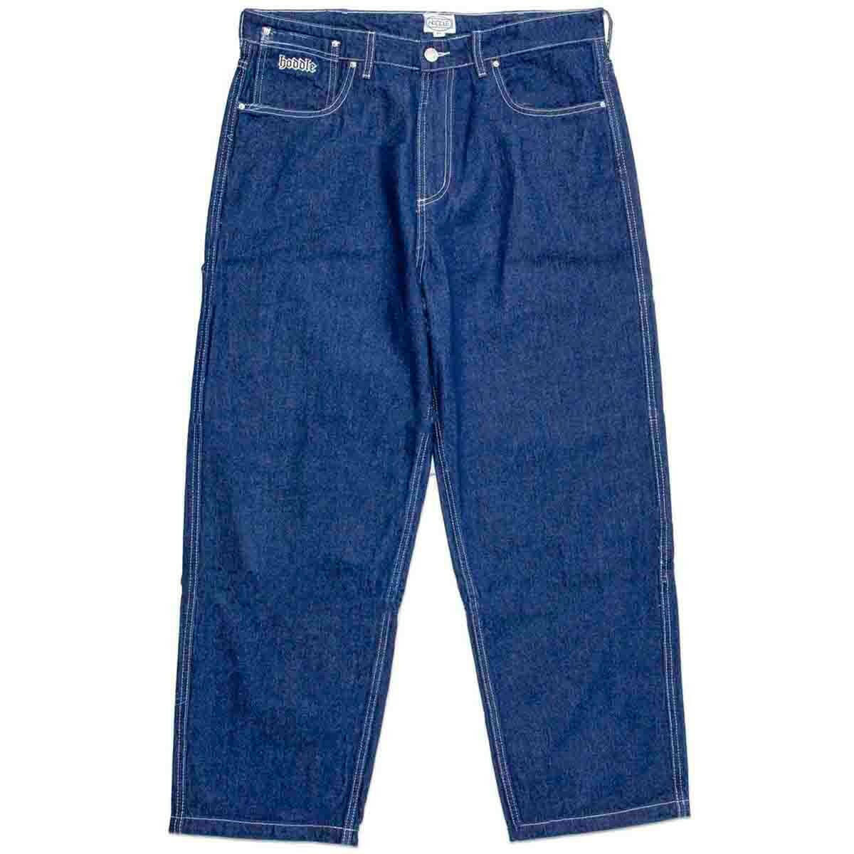 Hoddle - Ranger Jeans Indigo/White Stitch.