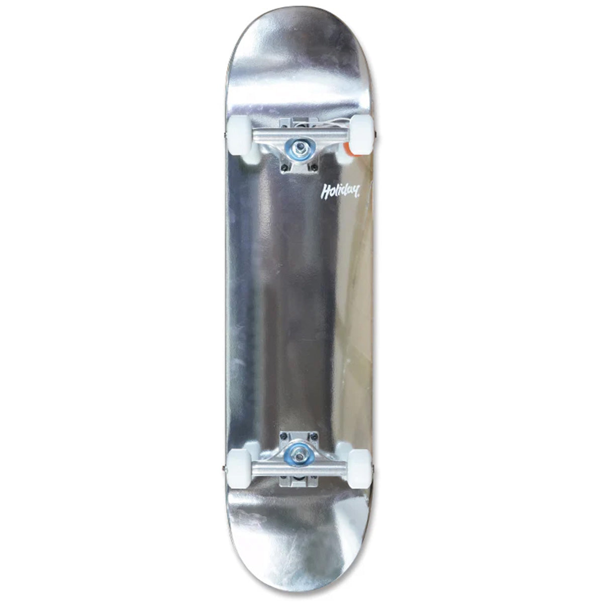 Holiday - Sunday Best Silver Foil 8.0 Complete Skateboard.