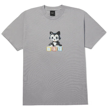 Huf - Blocks Tee Lilac Chalk.