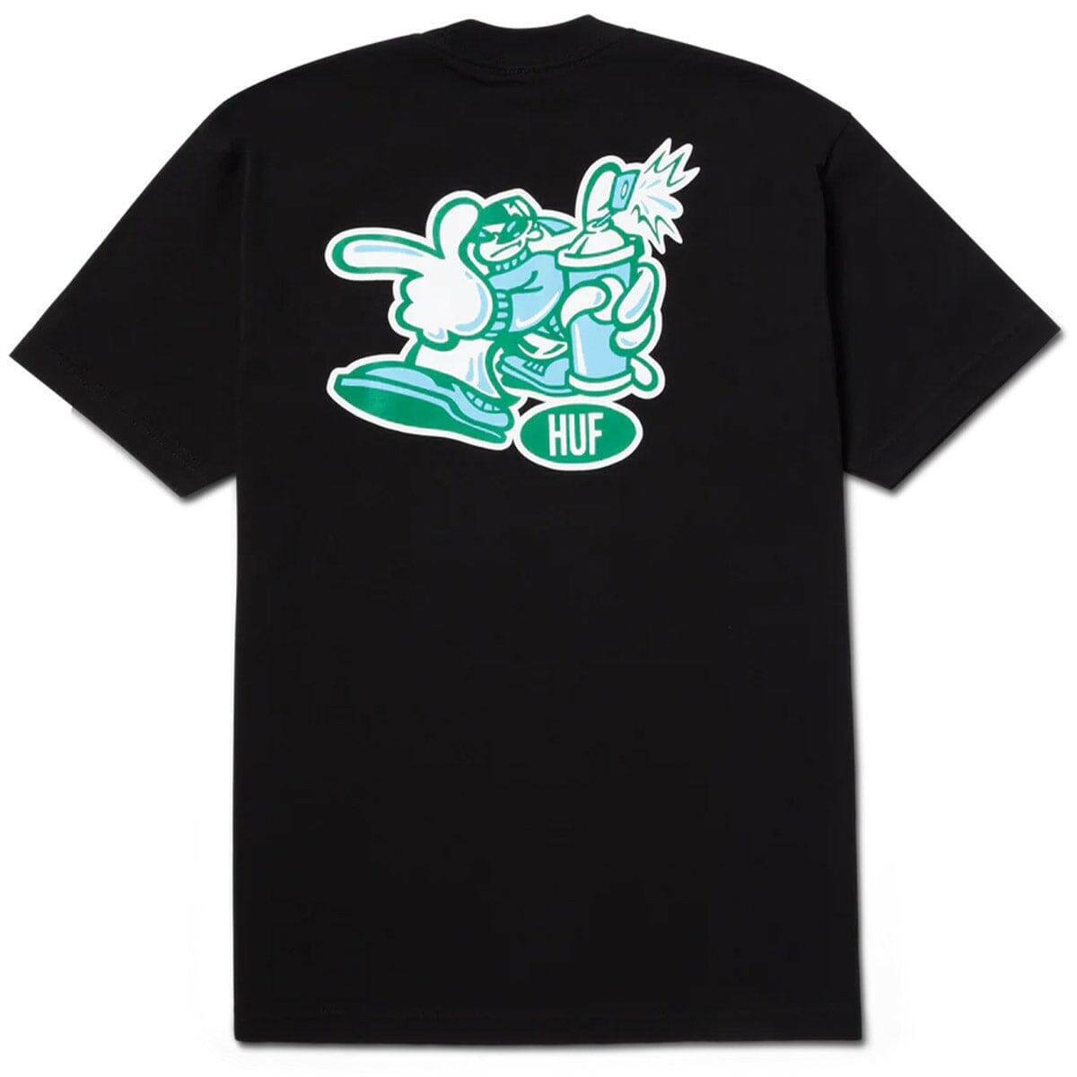 Huf - Burner Tee Black.
