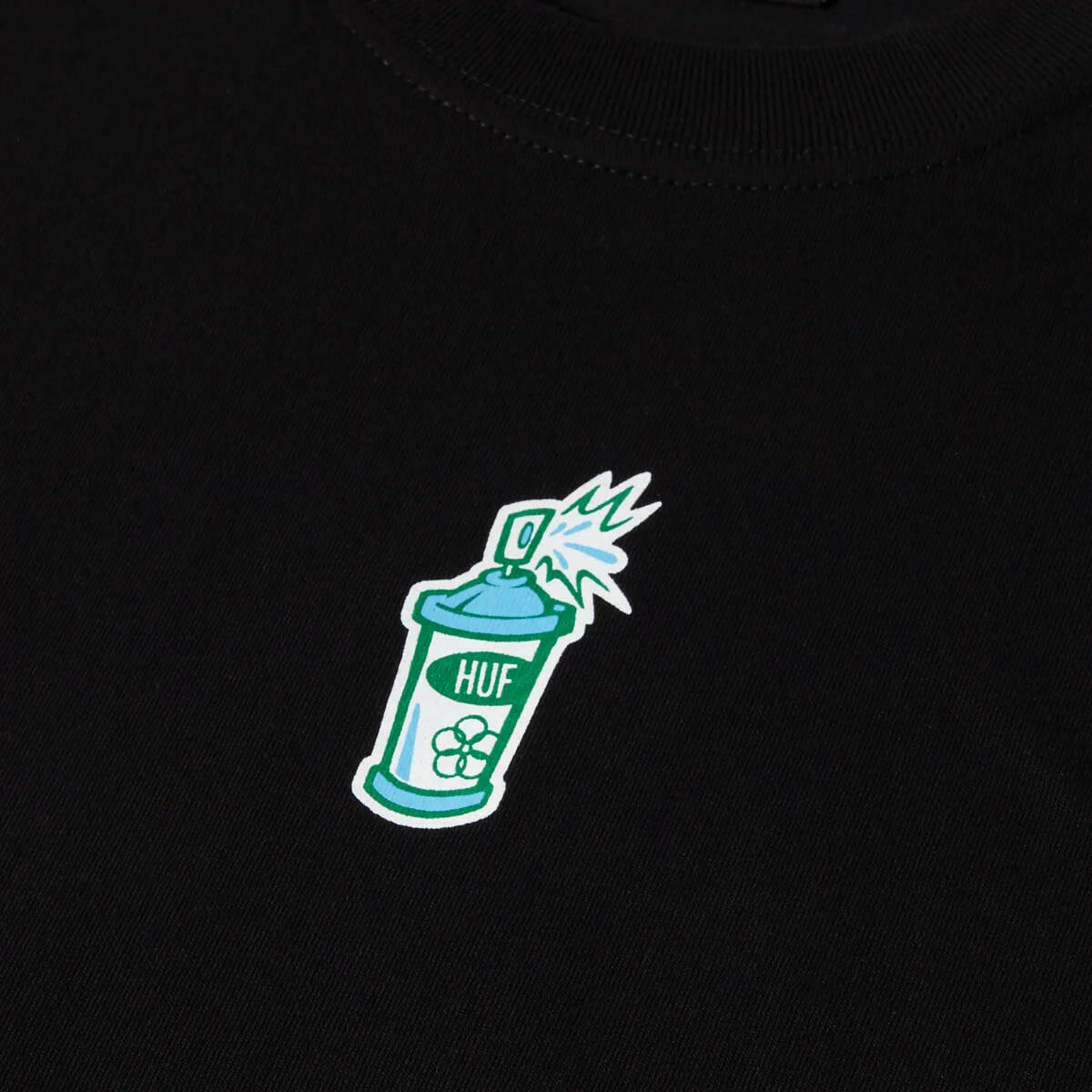 Huf - Burner Tee Black.