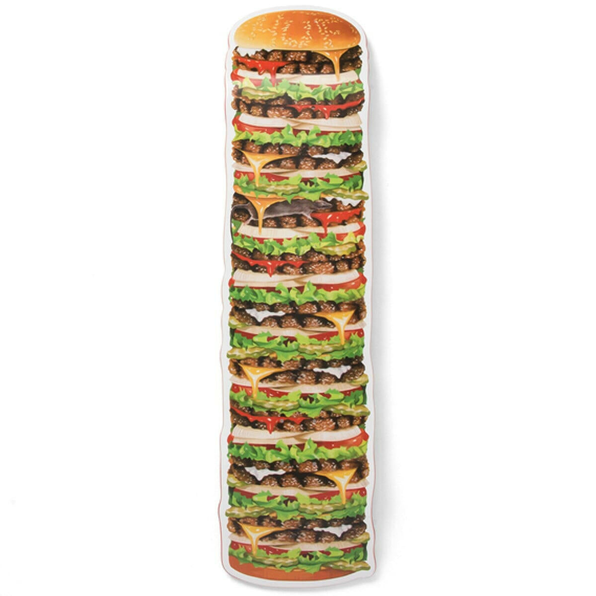 Huf - Cheese Burger Cruiser 7.75 Skateboard Deck.