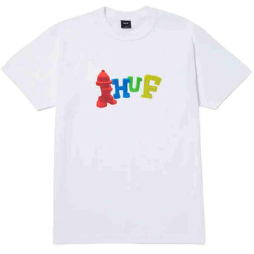 Huf - Claytime Tee White.
