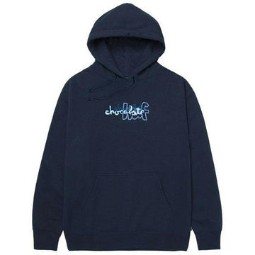 Huf - X Crailtap Carson Hoodie Navy.