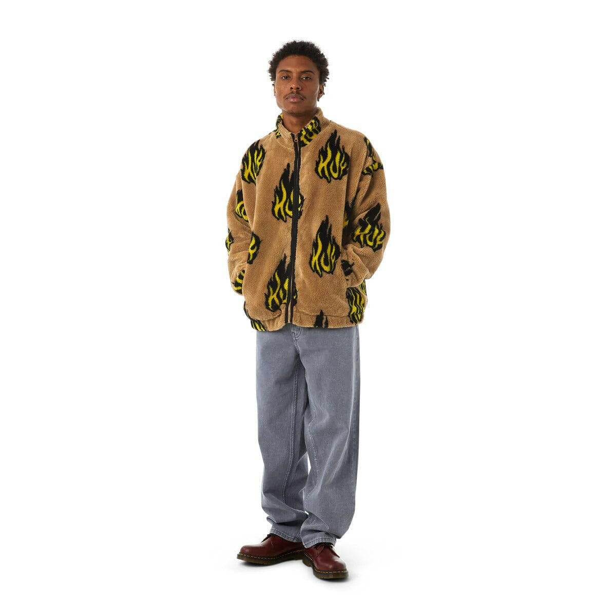 Huf - Cromer Washed Pants Dusty Purple.
