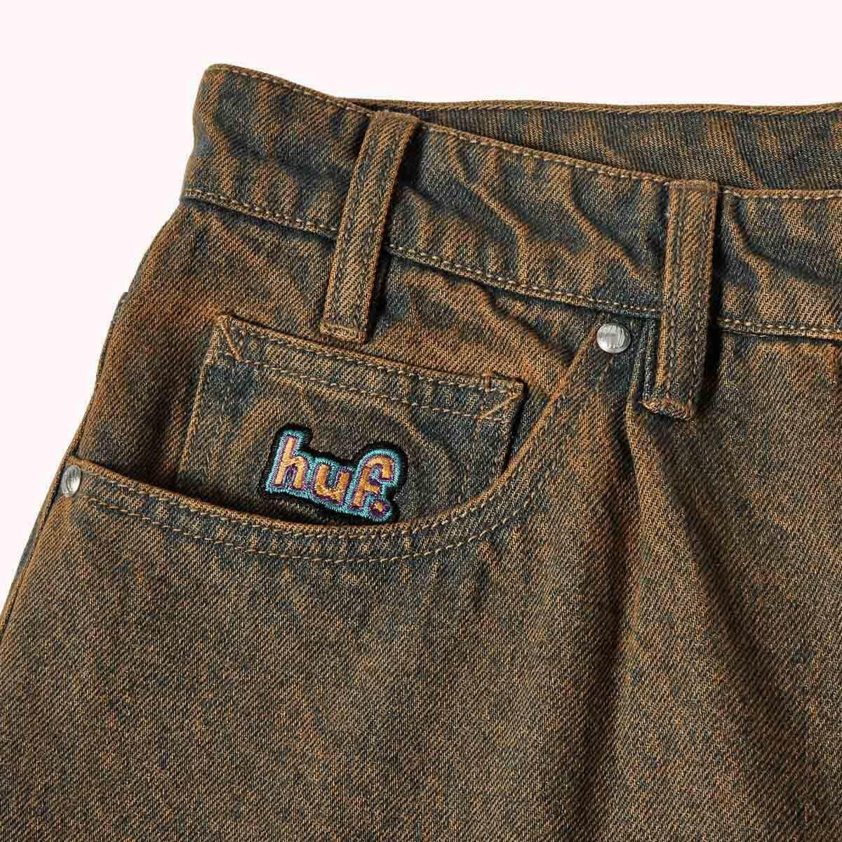 Huf - Cromer Washed Pants Burnt Blue.