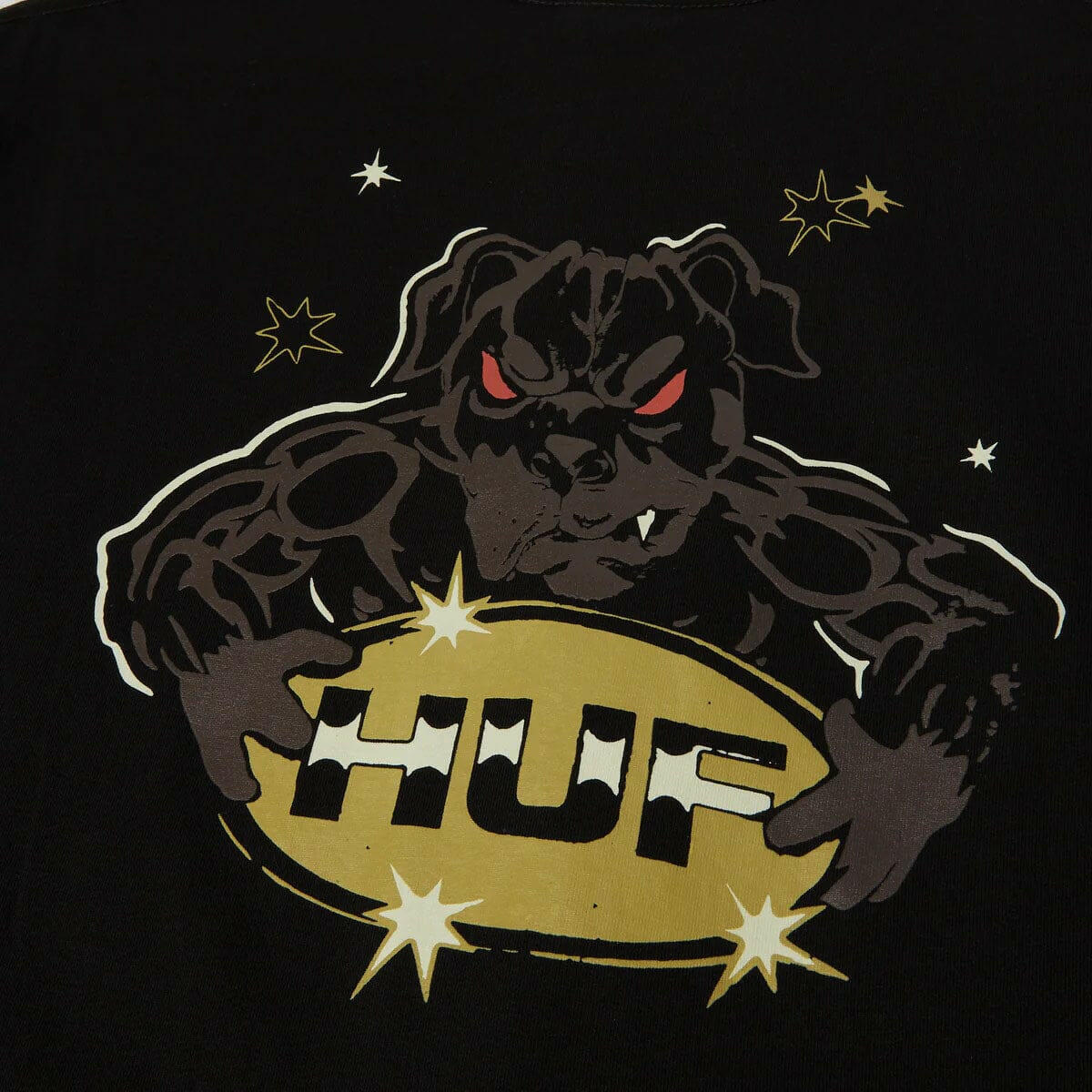 Huf - Dawg Tee Black.
