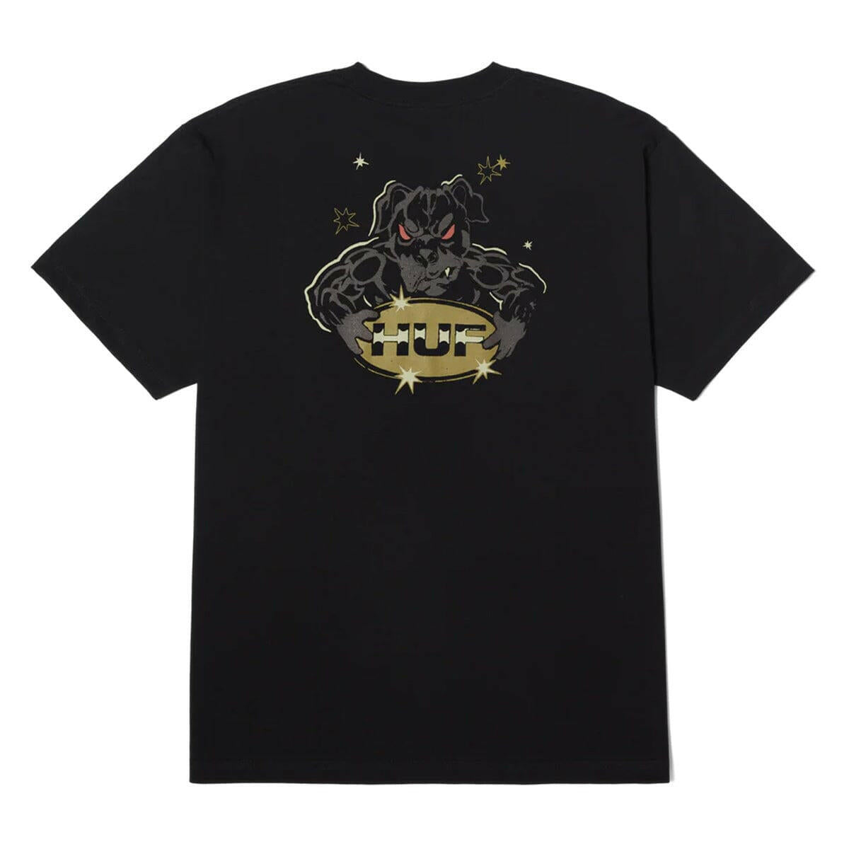 Huf - Dawg Tee Black.