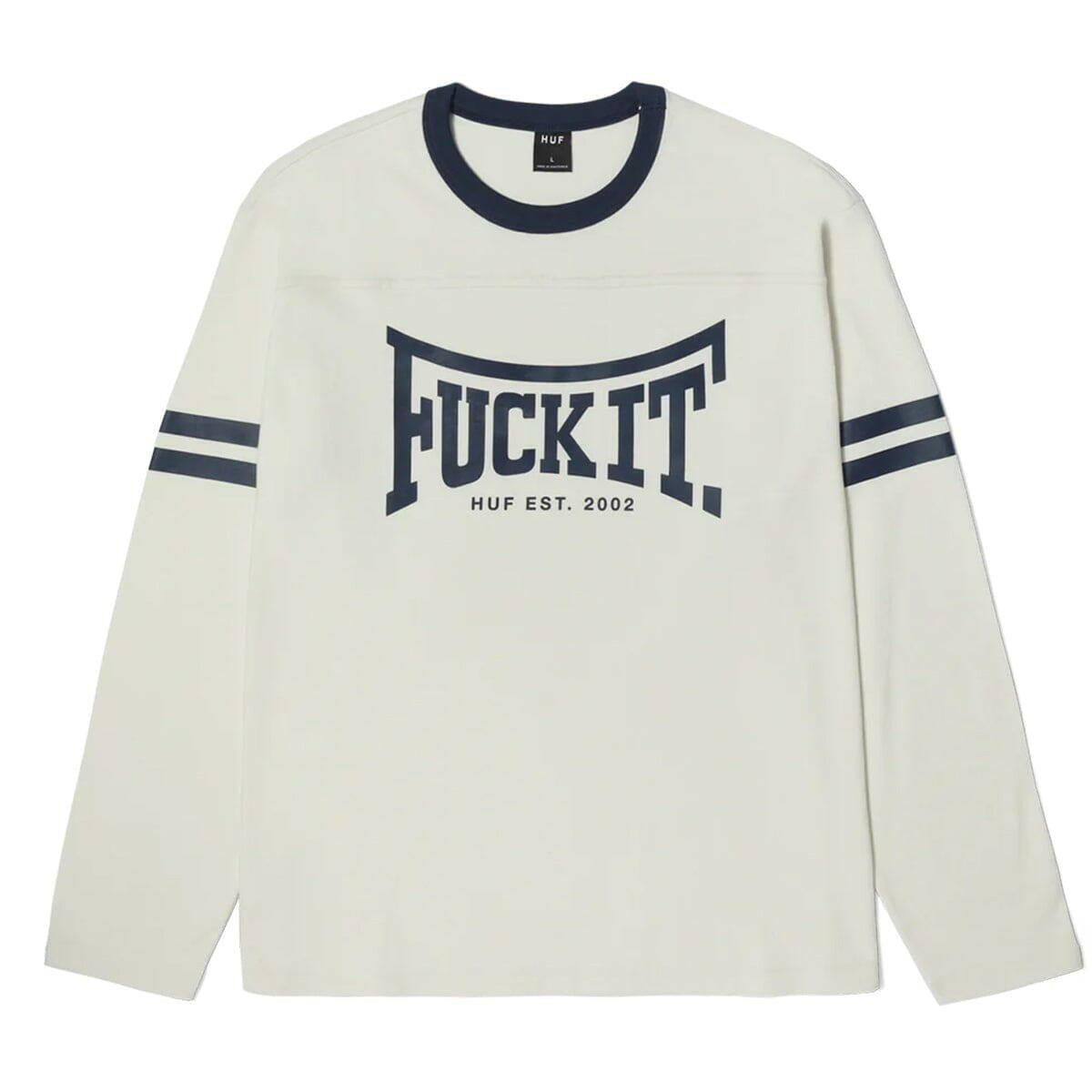 Huf - Exeter L/S Football Shirt Linen.