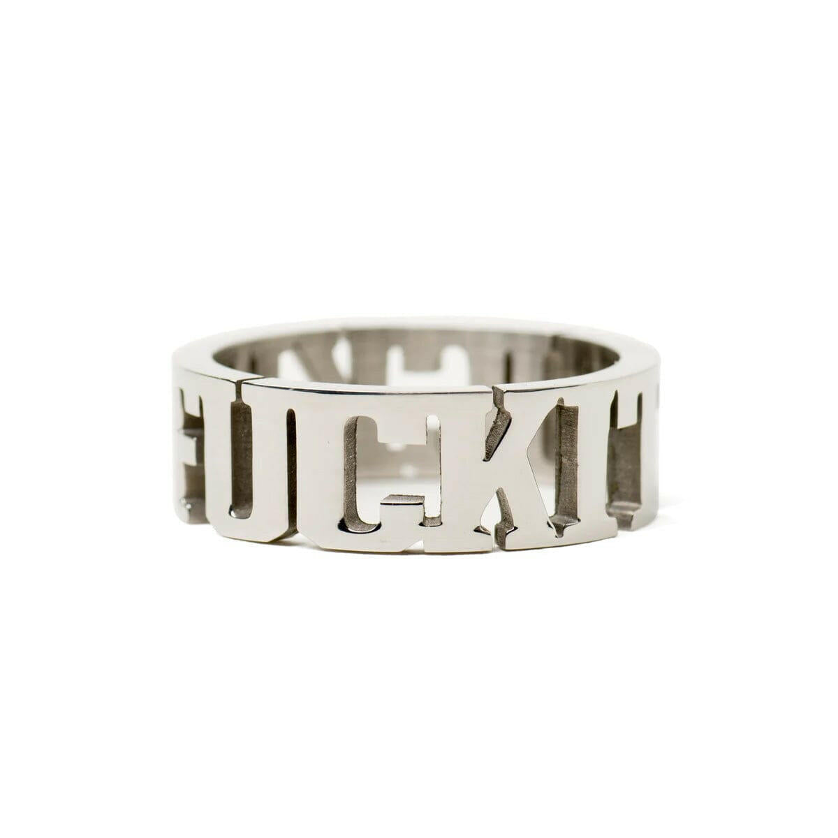 Huf - F#ck It Ring Silver.