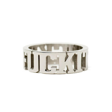 Huf - F#ck It Ring Silver.