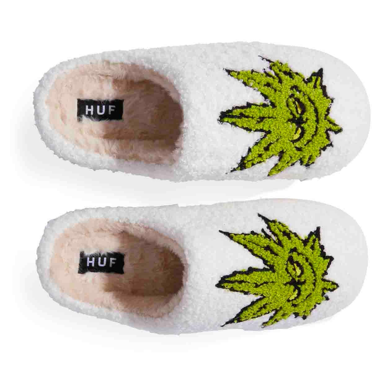 Huf - Greench Buddy Fuzzy Slippers.