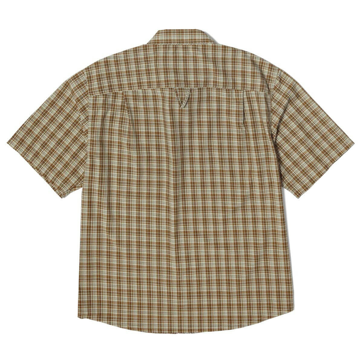 Huf - H Star Plaid Shirt Putty.