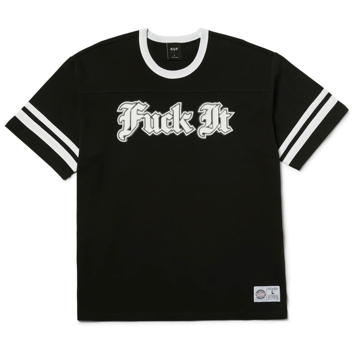 Huf - Ives Football Shirt Black.