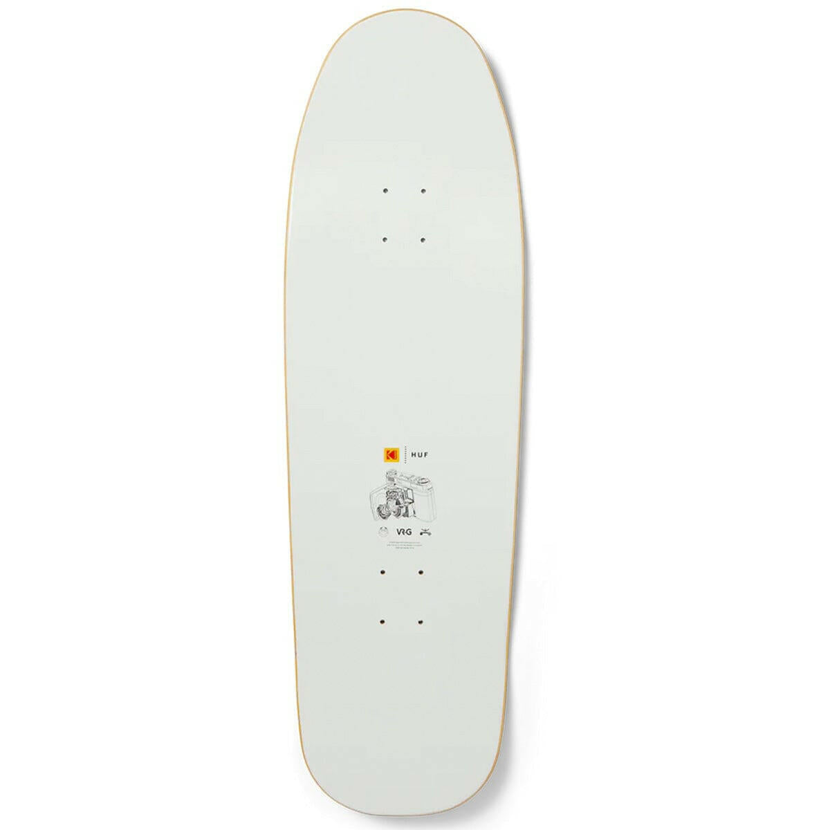 Huf - Kodak Collage Filmer Cruiser 9.8 Skateboard Deck.