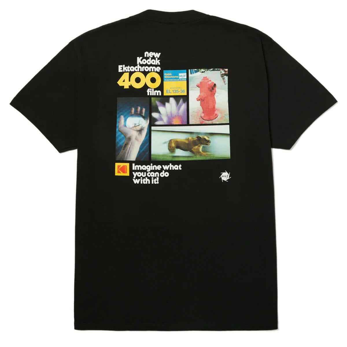 Huf - Kodak Imagine What Tee Black.