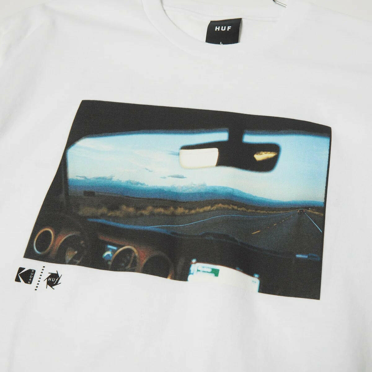 Huf - Kodak Rear View Tee White.