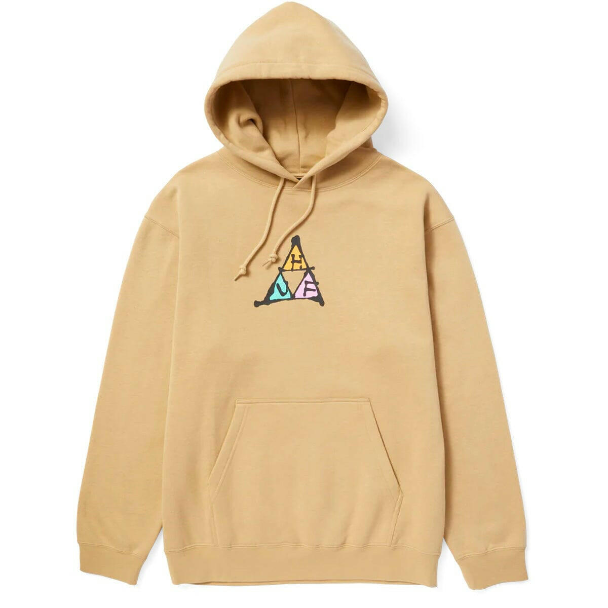 Huf - No-Fi Triple Triangle Hoodie Oatmeal.