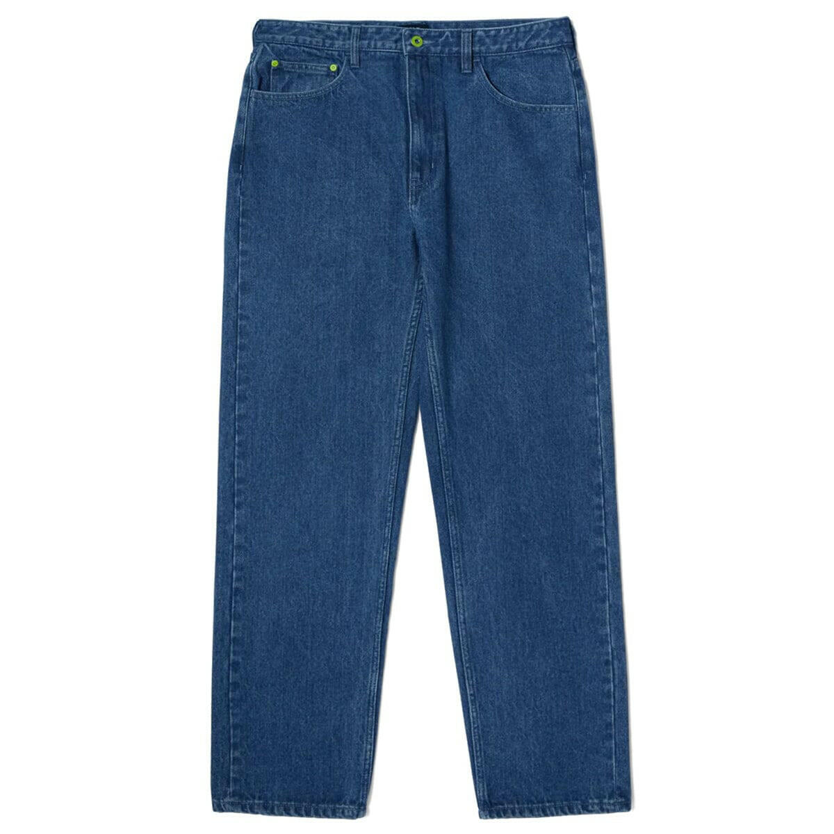 Huf - Original Demin Pants Stone Washed Indigo.