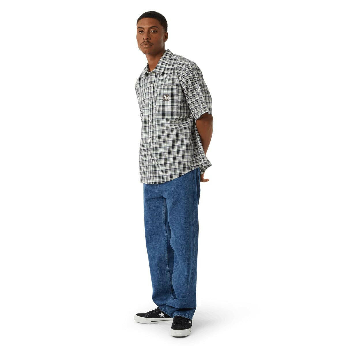 Huf - Original Demin Pants Stone Washed Indigo.