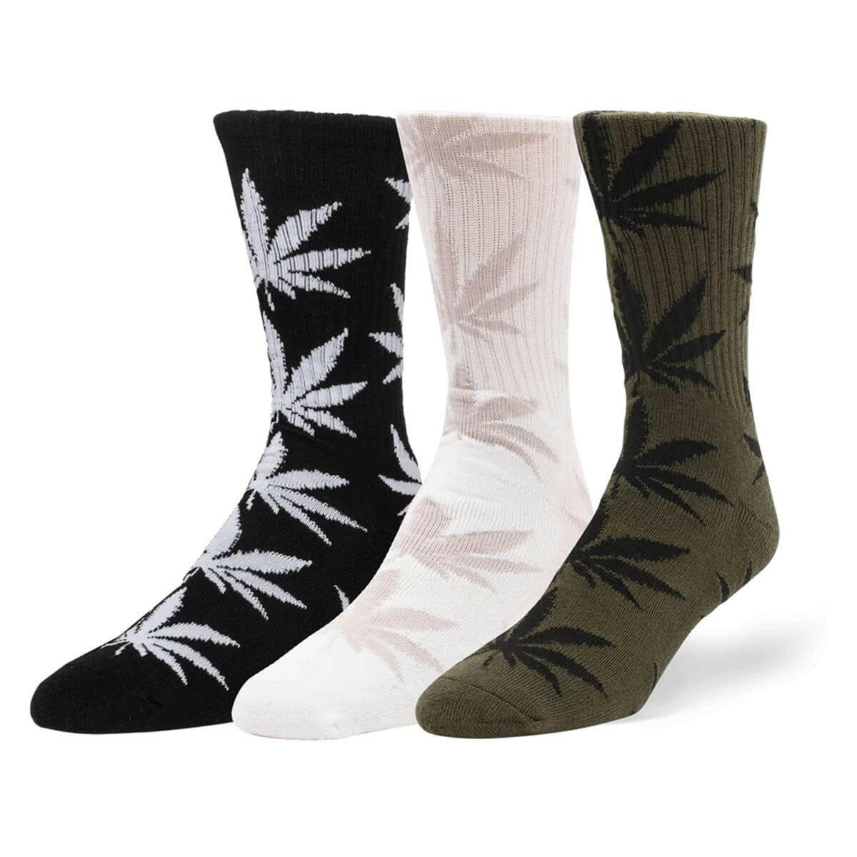 Huf - Plantlife 3 Pack Socks.