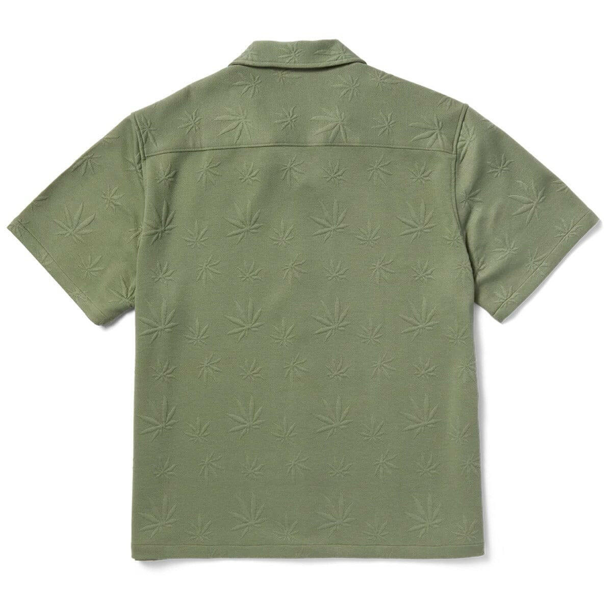 Huf - Plantlife Jacquard Shirt Moss.