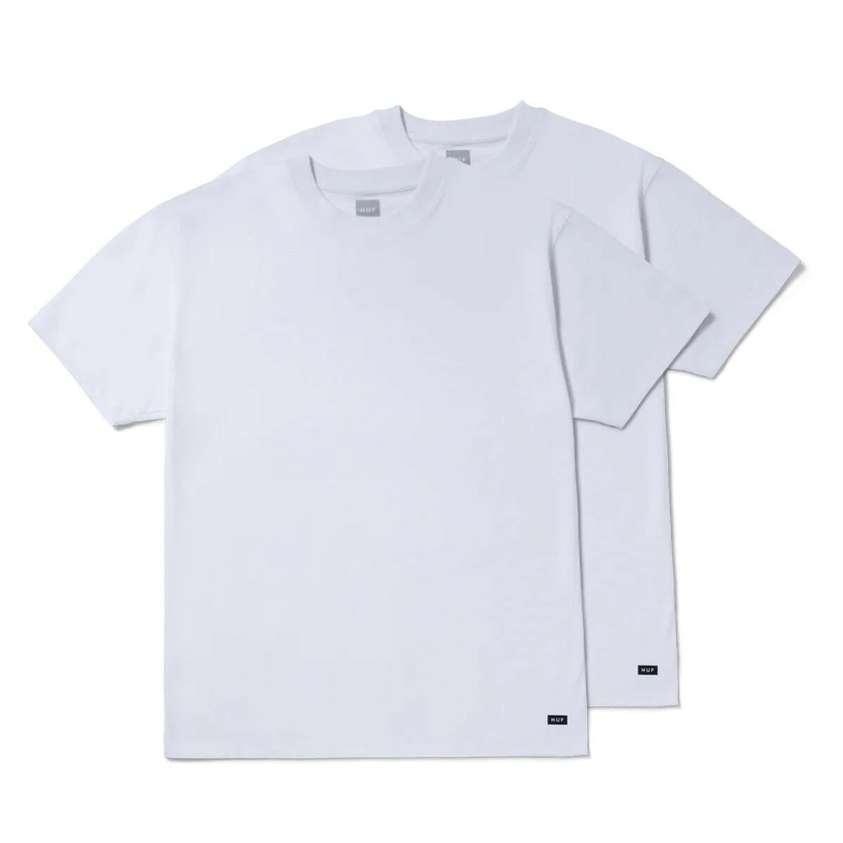Huf - Set 2 Pack Tee White.