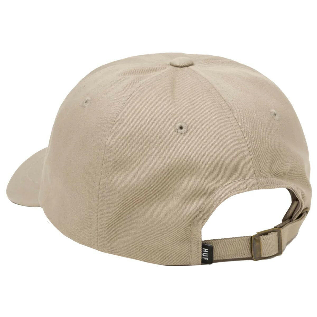 Huf - Set OG Curved Visor 6 Panel Cap Oatmeal.
