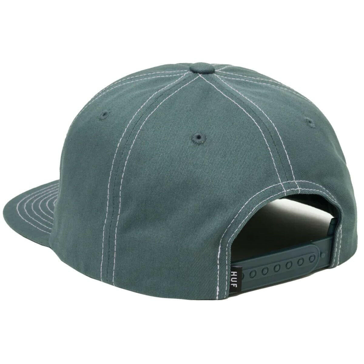 Huf - Set Triple Triangle Snapback Pine/White.