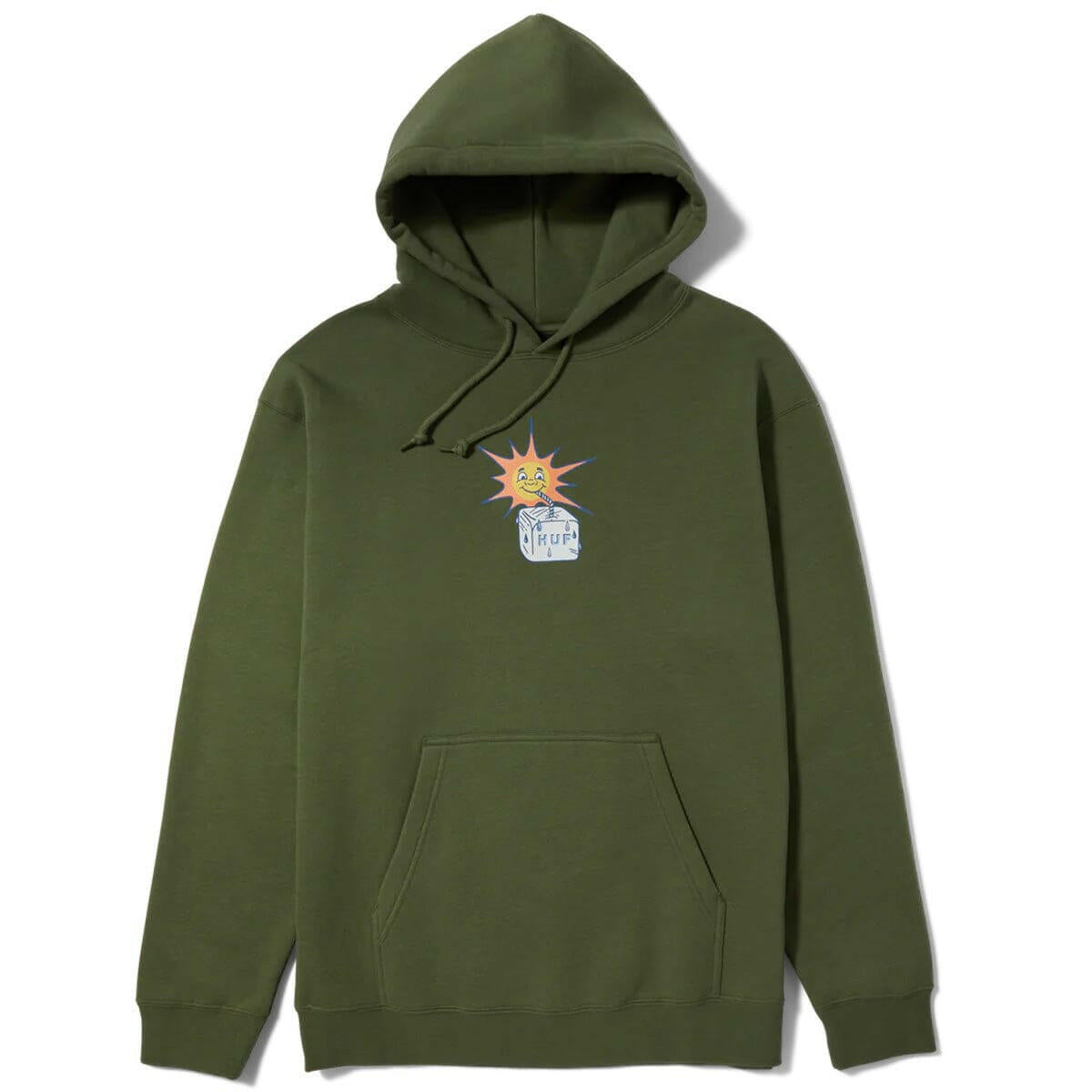 Huf - Sippin' Sun Hoodie Olive.