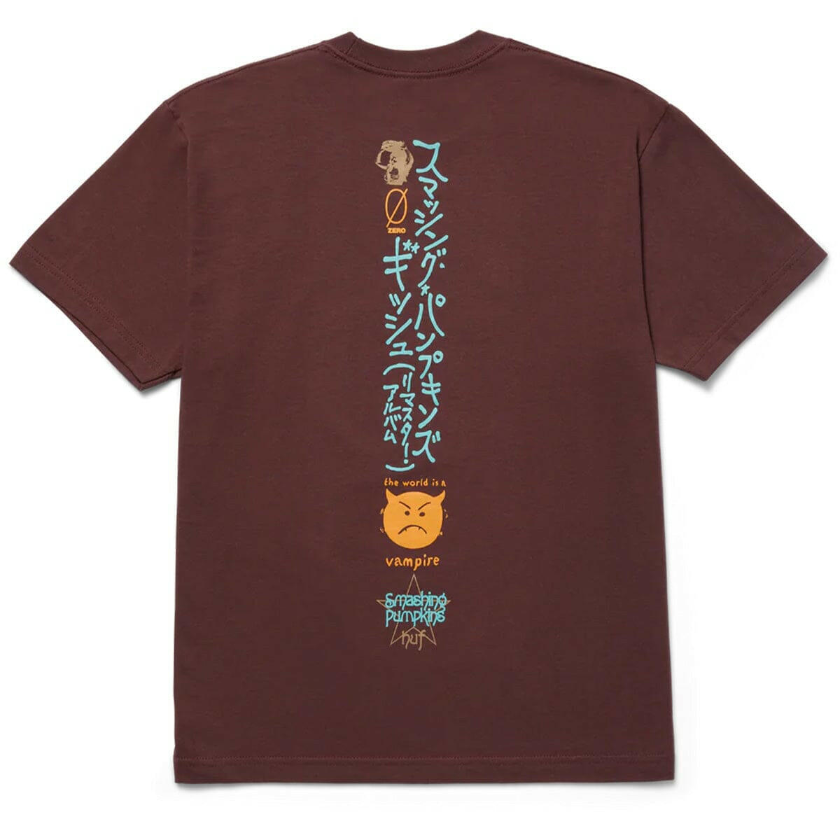 Huf - X Smashing Pumpkins Gish Reissue Tee Eggplant.