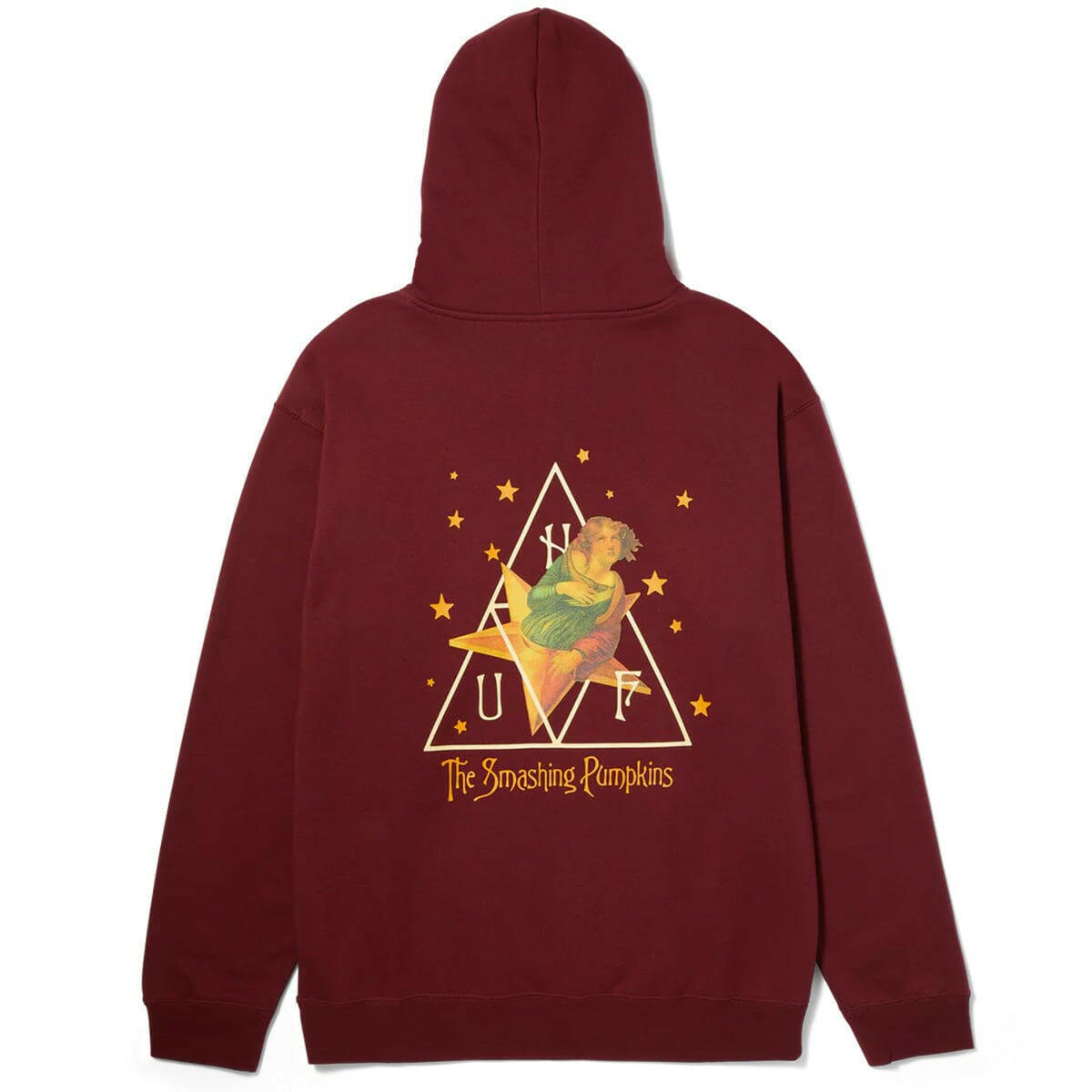 Huf - X Smashing Pumpkins Infinite Star Girl Hoodie Deep Wine.