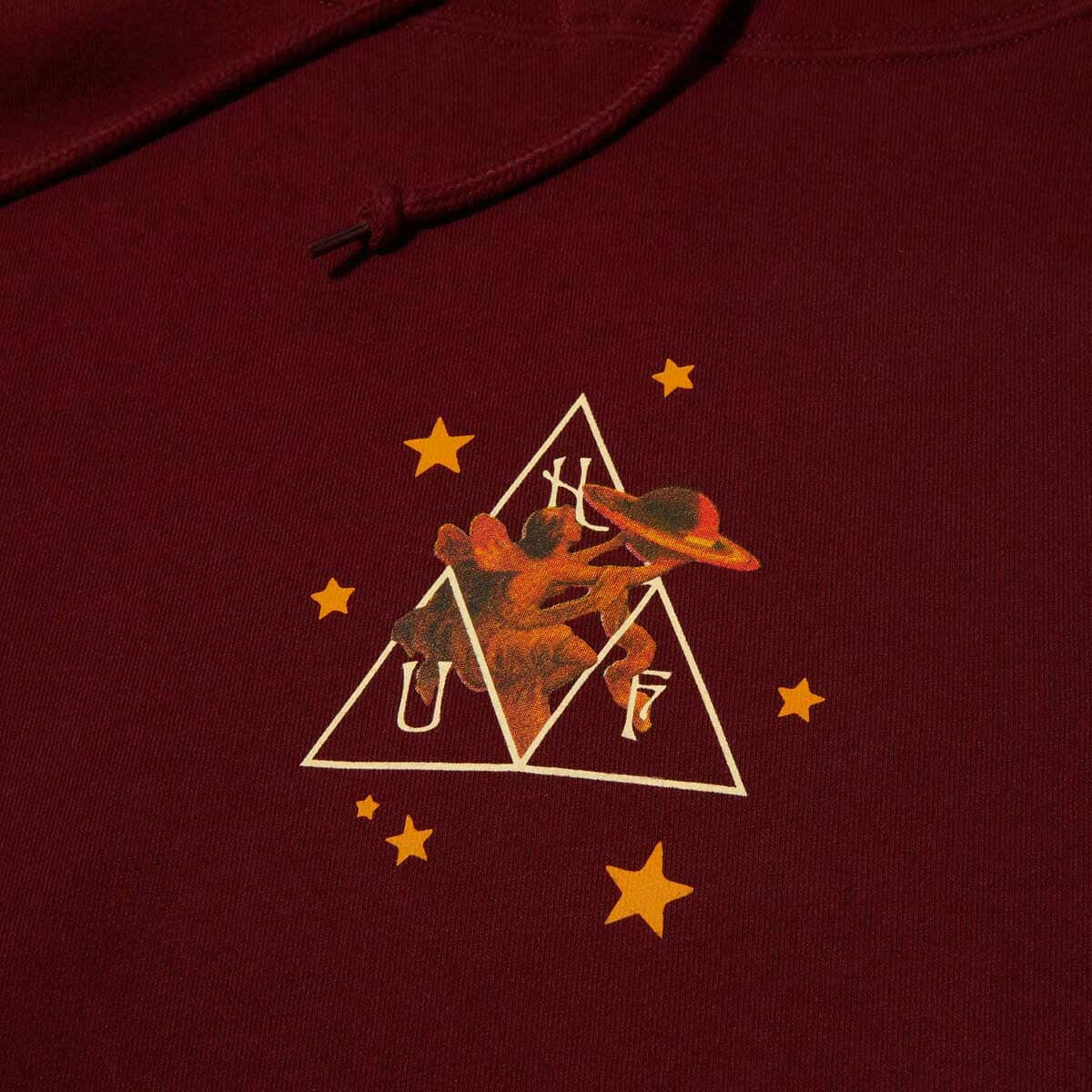 Huf - X Smashing Pumpkins Infinite Star Girl Hoodie Deep Wine.