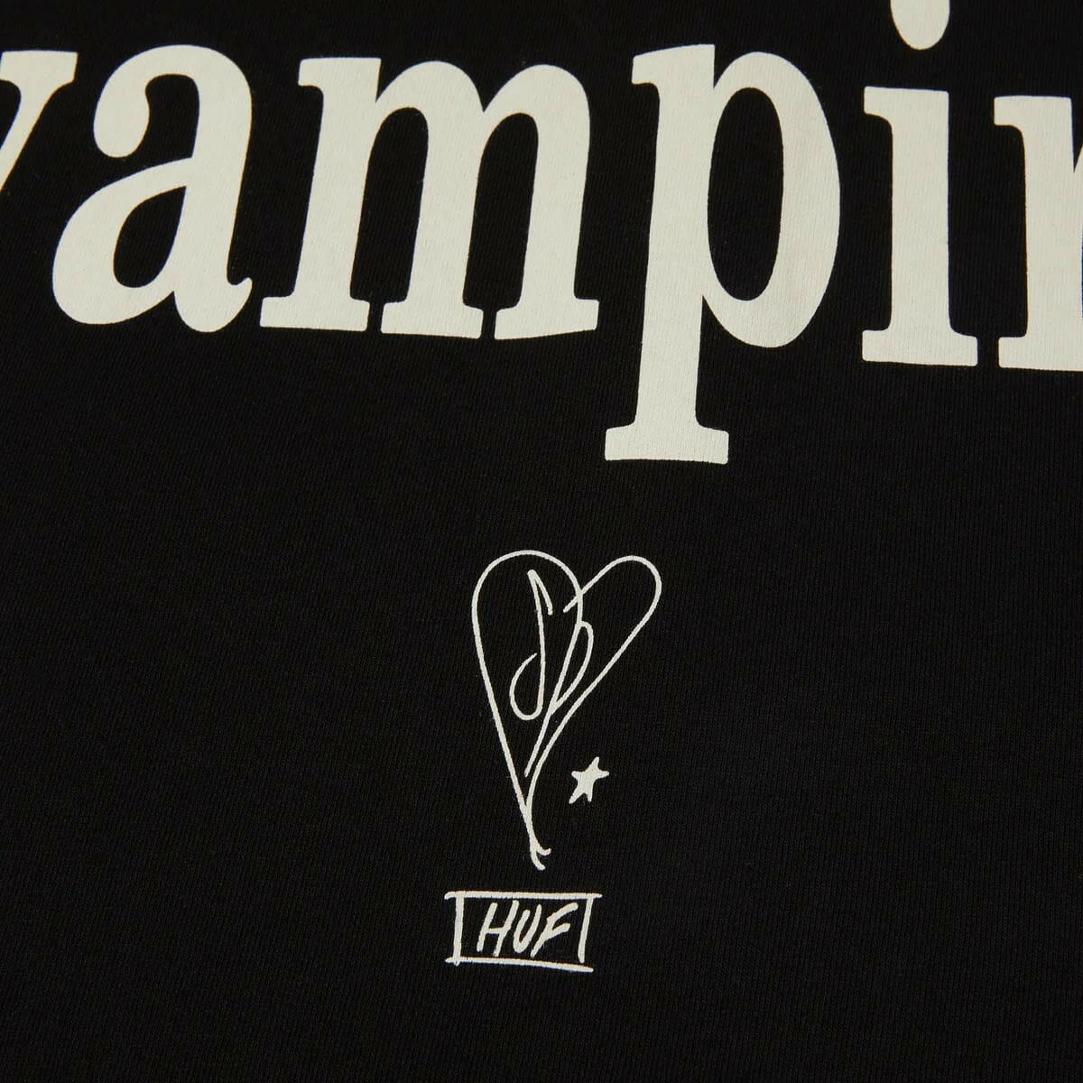 Huf - X Smashing Pumpkins Vampire Tee Black.