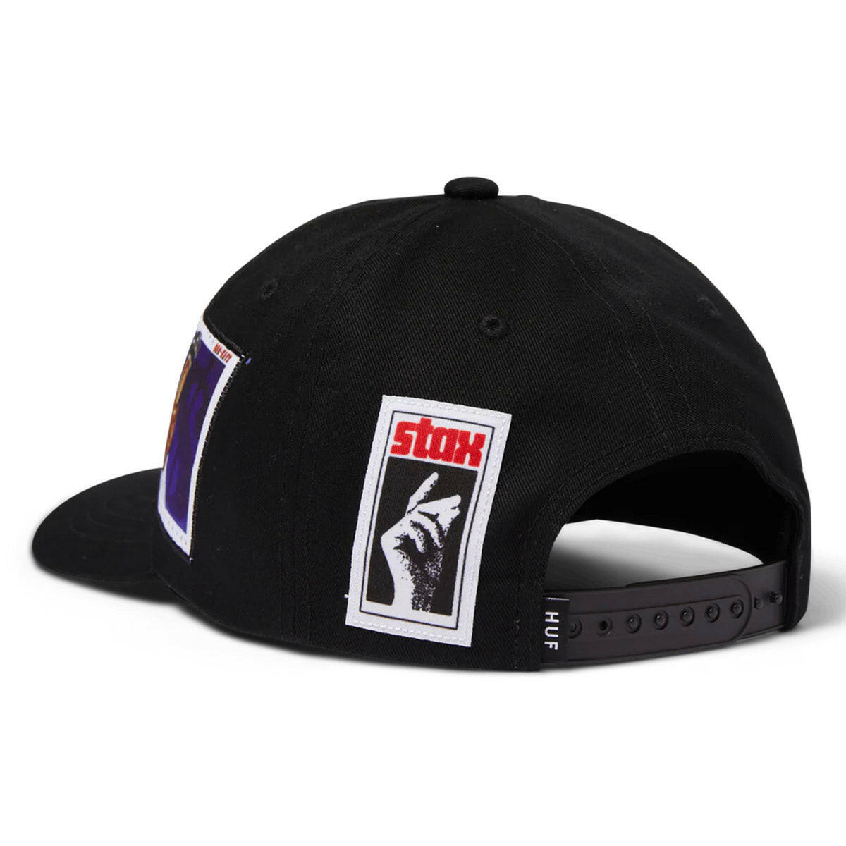 Huf - X Stax Patches Snapback Black.