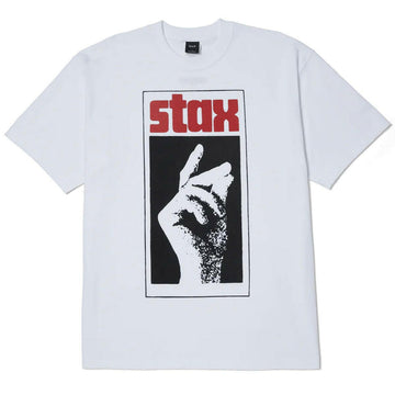 Huf - X Stax Snap Tee White.