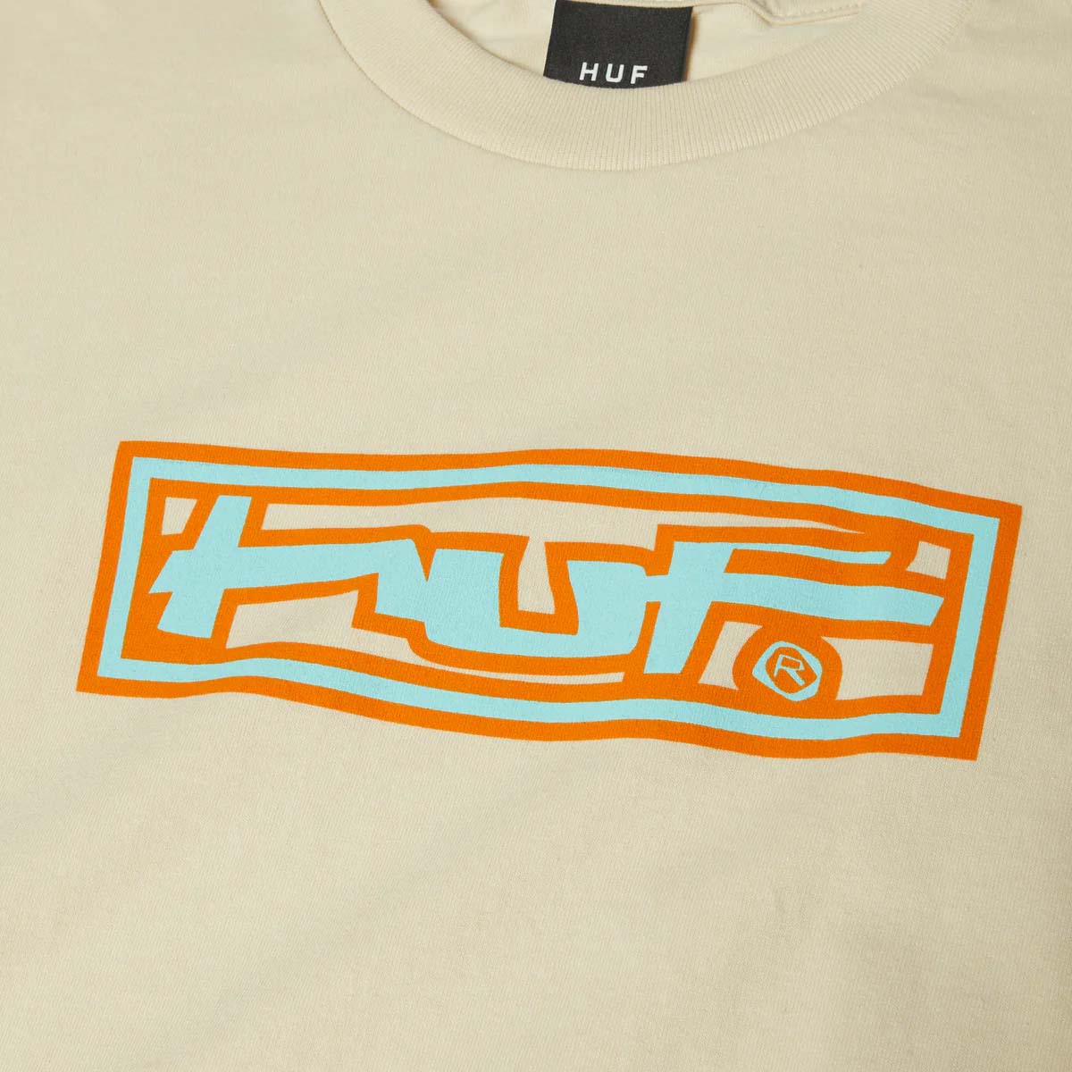 Huf - Stretch Tee Cream.