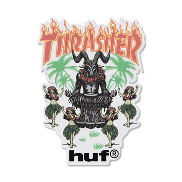 Huf Goat Luau 5" Sticker