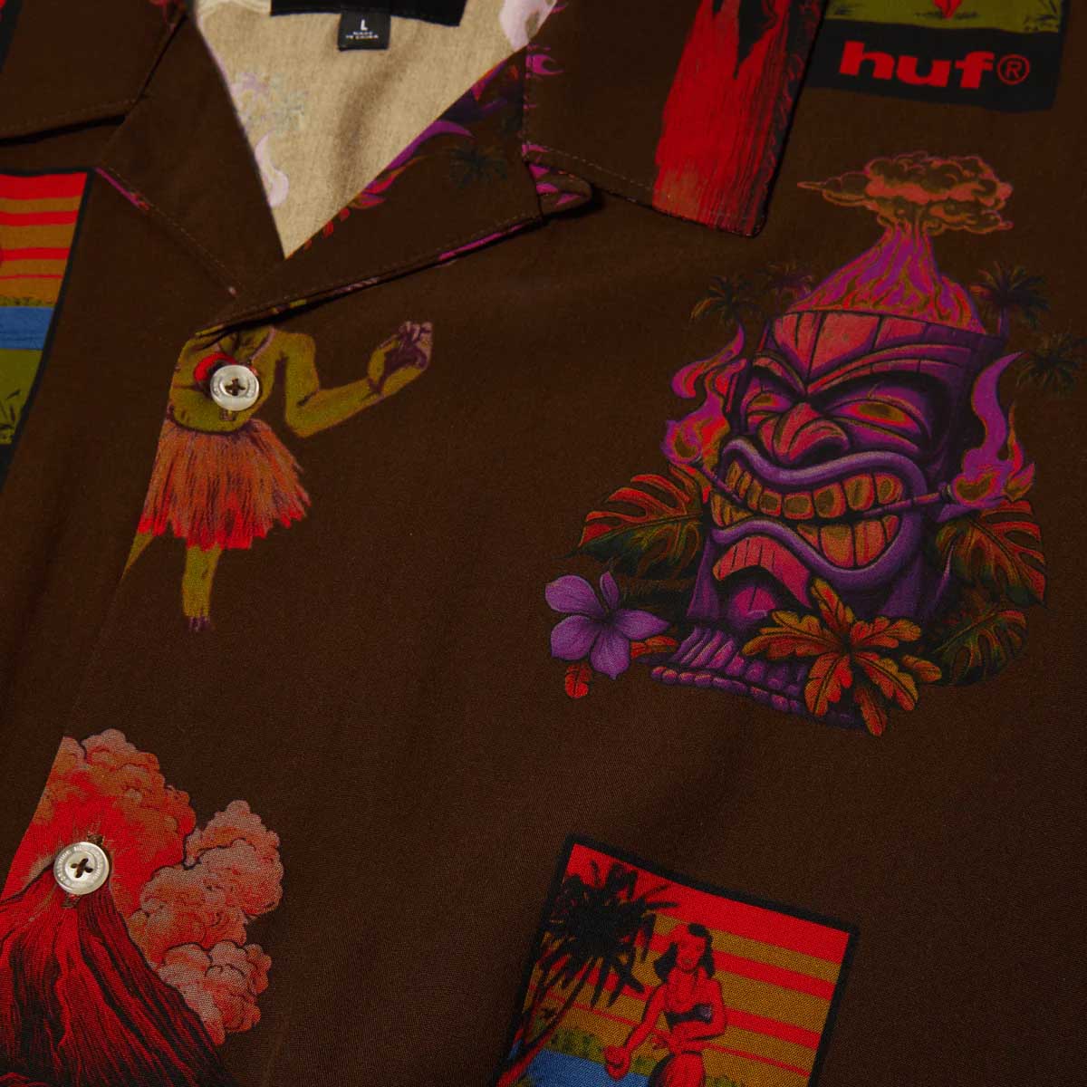 Huf Thrasher Hawaiian Detail 1