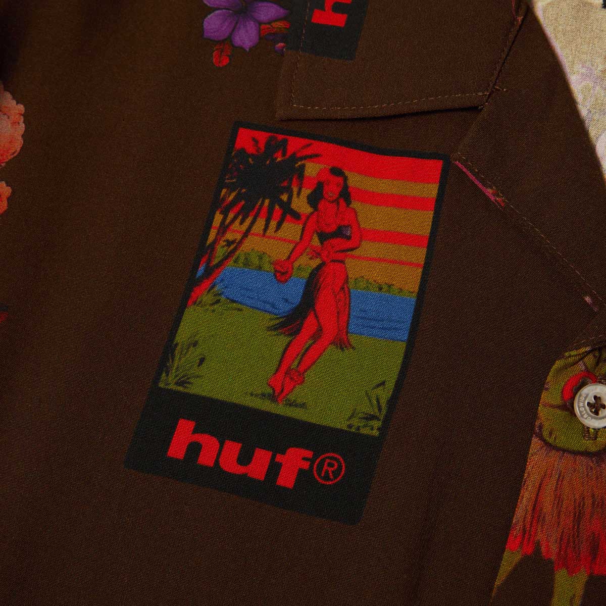Huf Thrasher Hawaiian Detail 2