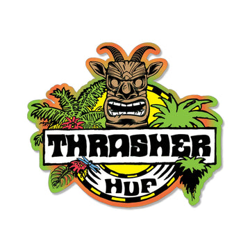Huf Thrasher 4.5" Sticker