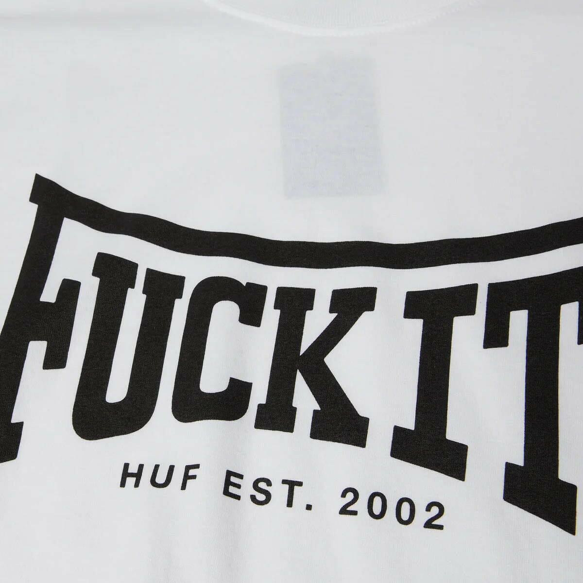 Huf - Throwing Hands L/S Tee White.