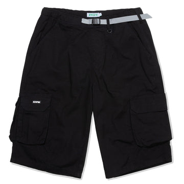 Ichpig - Cargo 3/4 Shorts Black.