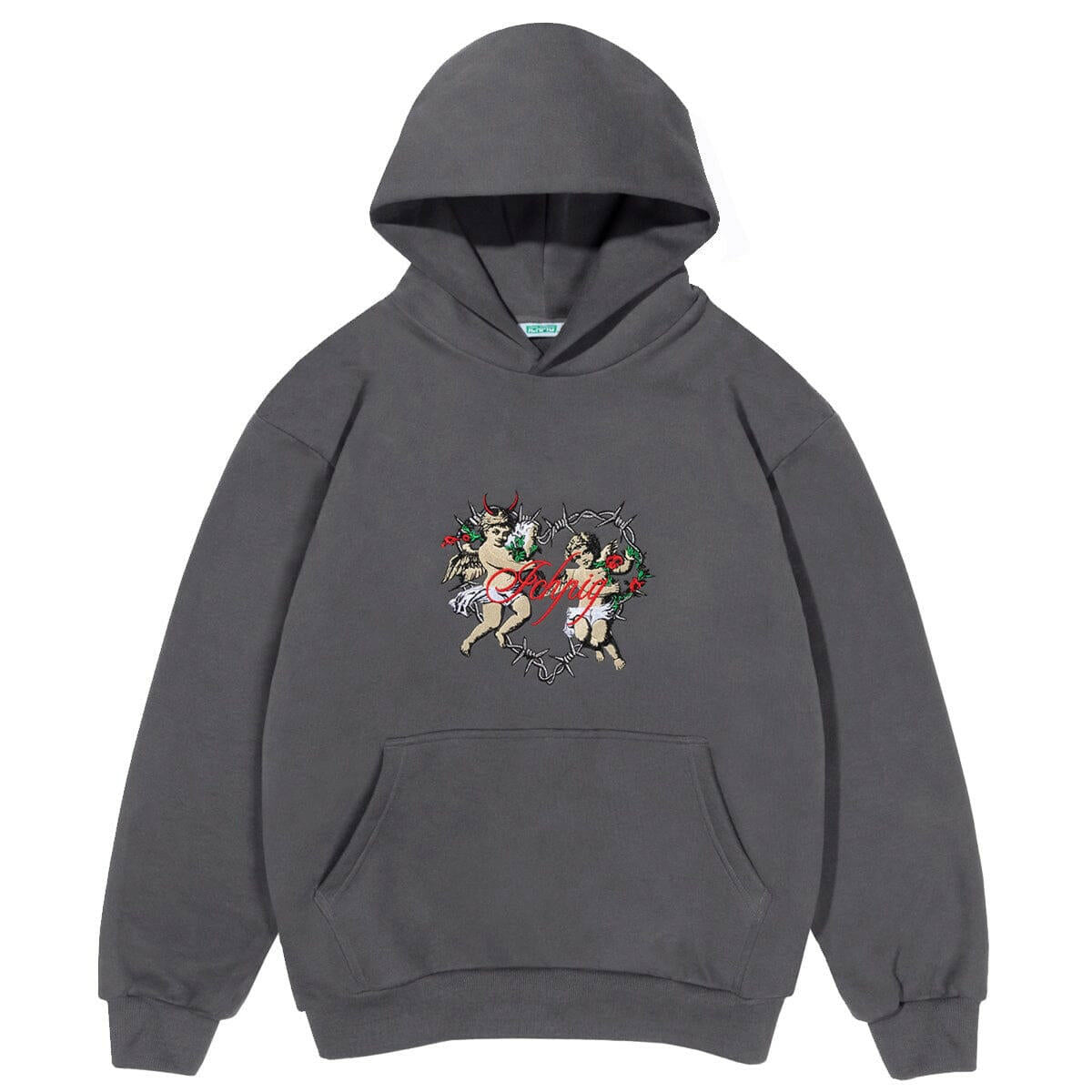 Ichpig - Cherub Heart Hoodie Metal.