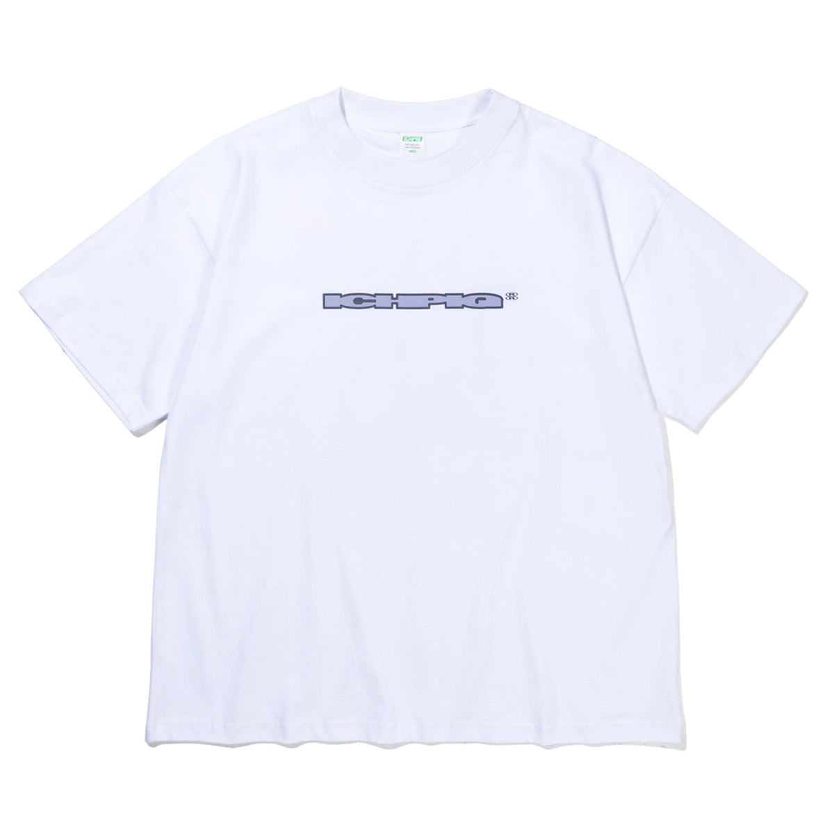 Ichpig Fused Logo Tee White
