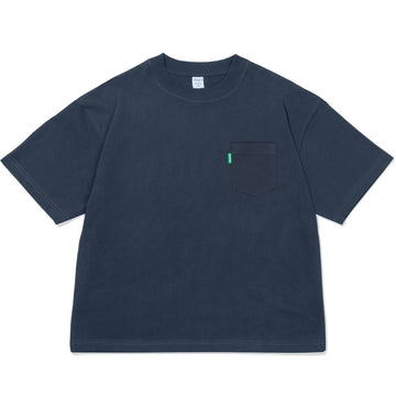 Ichpig - Heavyweight Pocket Tee Steel.