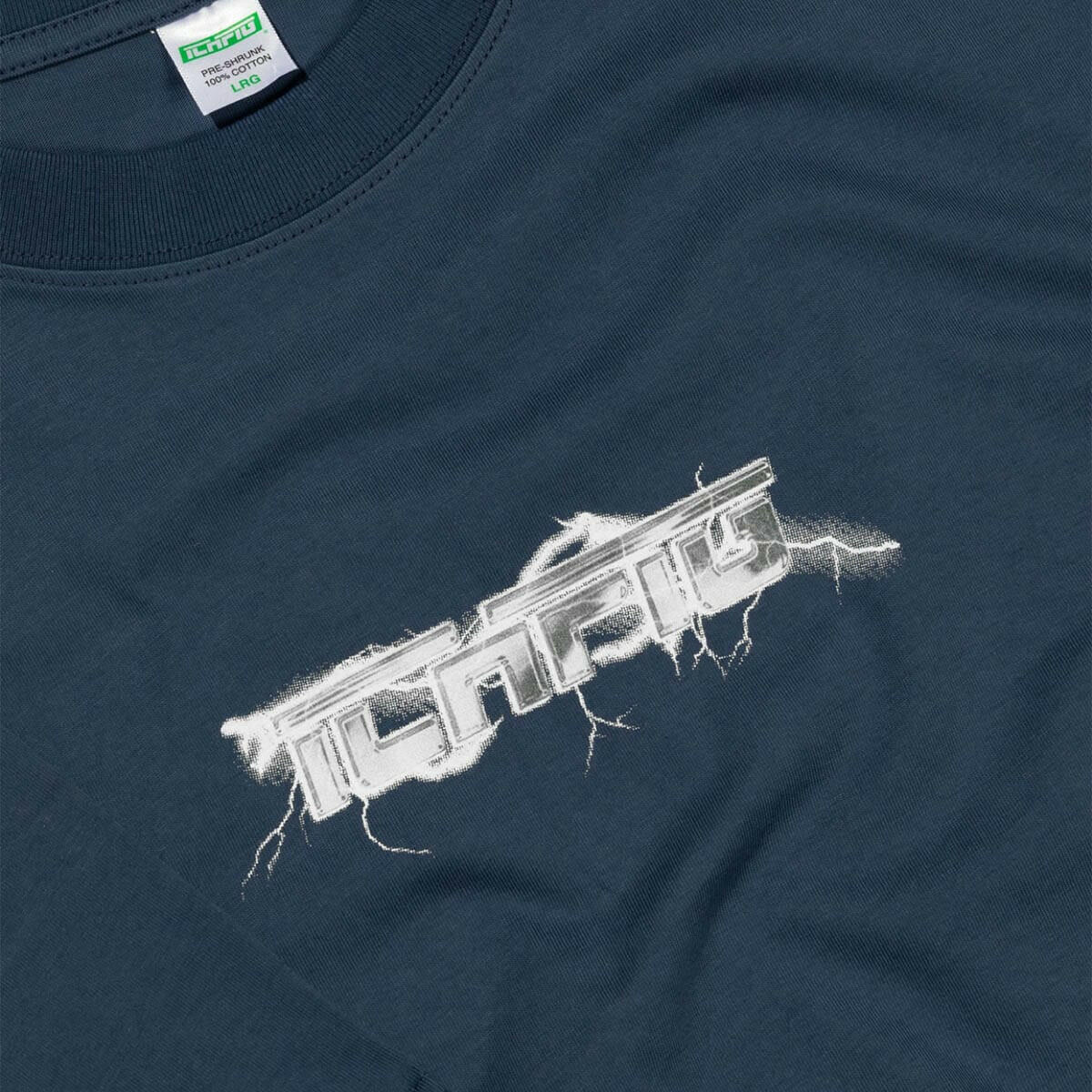 Ichpig - Lightning Strike Tee Steel.