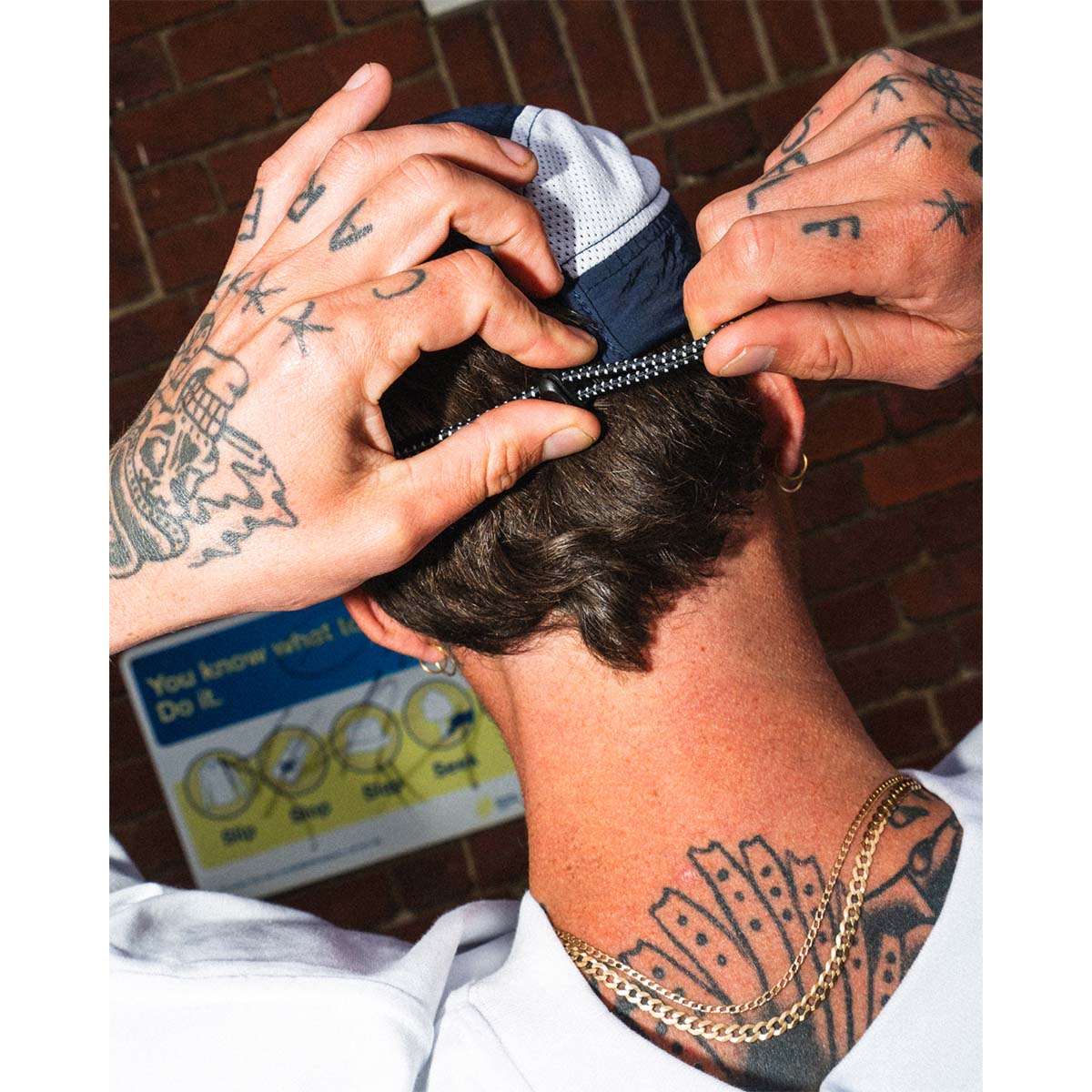 Ichpig - Optic Mesh Panel Cap Dark Navy.