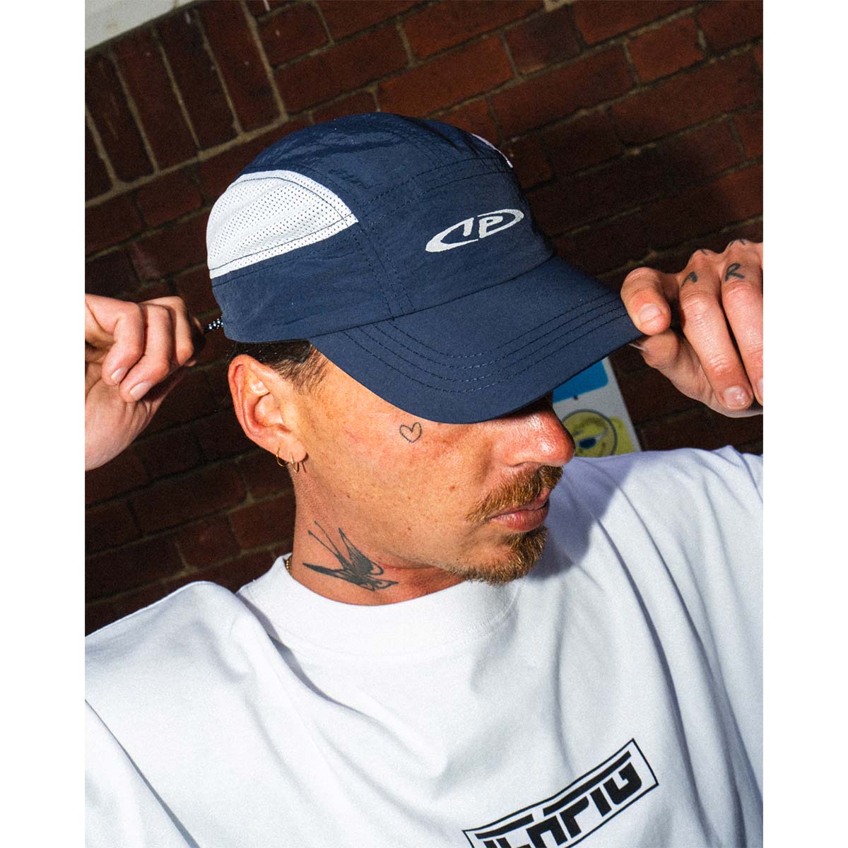 Ichpig - Optic Mesh Panel Cap Dark Navy.