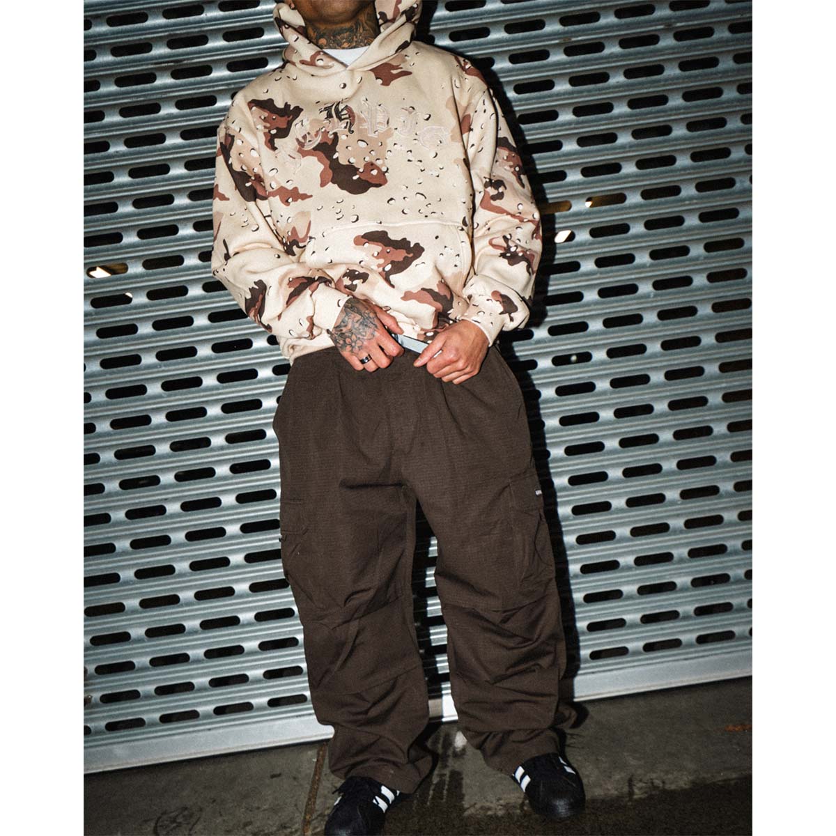 Ichpig - Ripstop Cargo Pants Dark Brown.